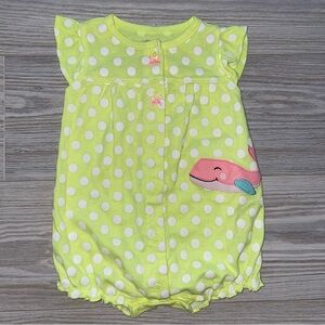 ⭐ Carter’s Baby Girl Summer Romper 6M ⭐